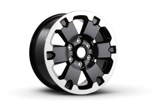 Ford Ranger Wheel Kit - Ford Racing - 18x8in w/TPMS - Gloss Black w/ Machined Face - `19-`25